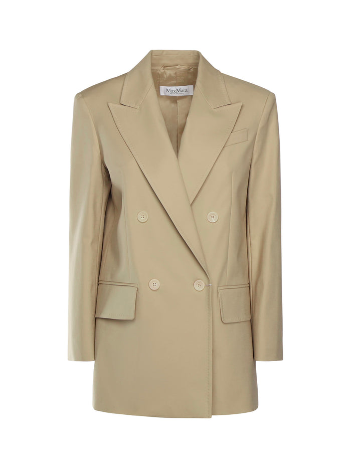 Max Mara Jackets Sand Cotton