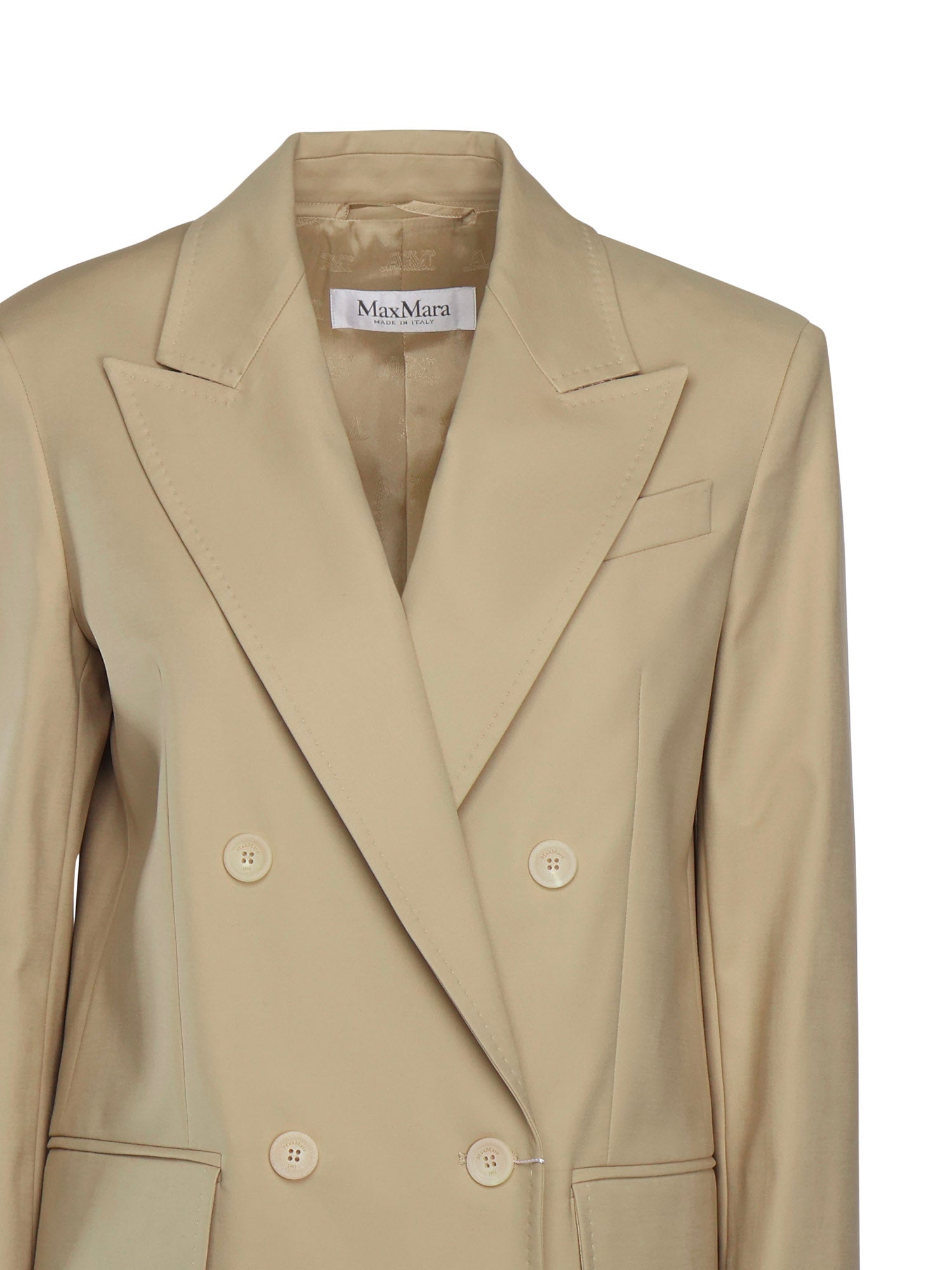 Max Mara Jackets Sand Cotton