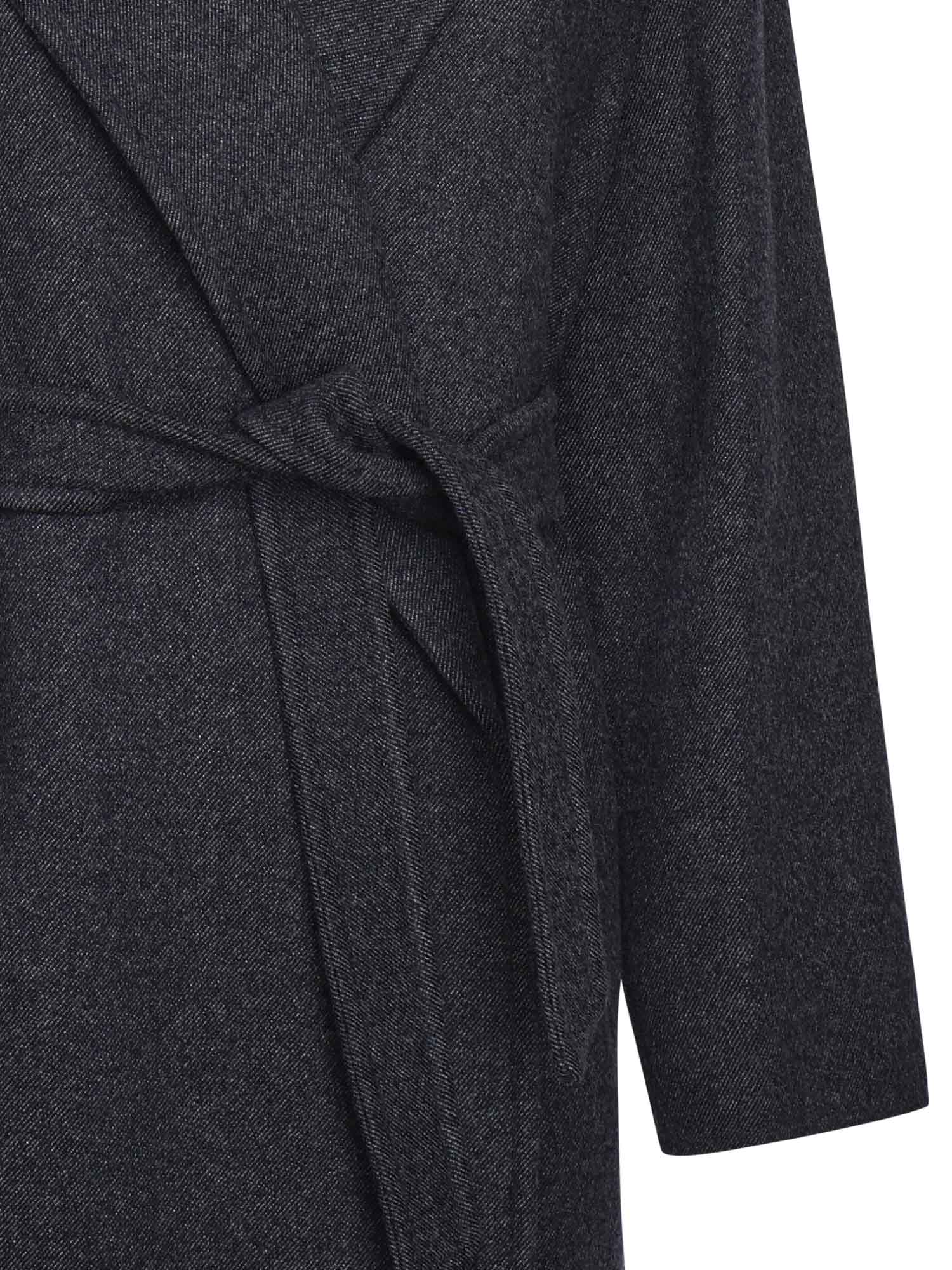 Max Mara Coats Blue Virgin Wool