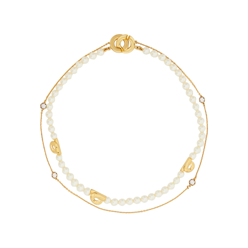 Jewellery Ferragamo Gold/white Brass: 40