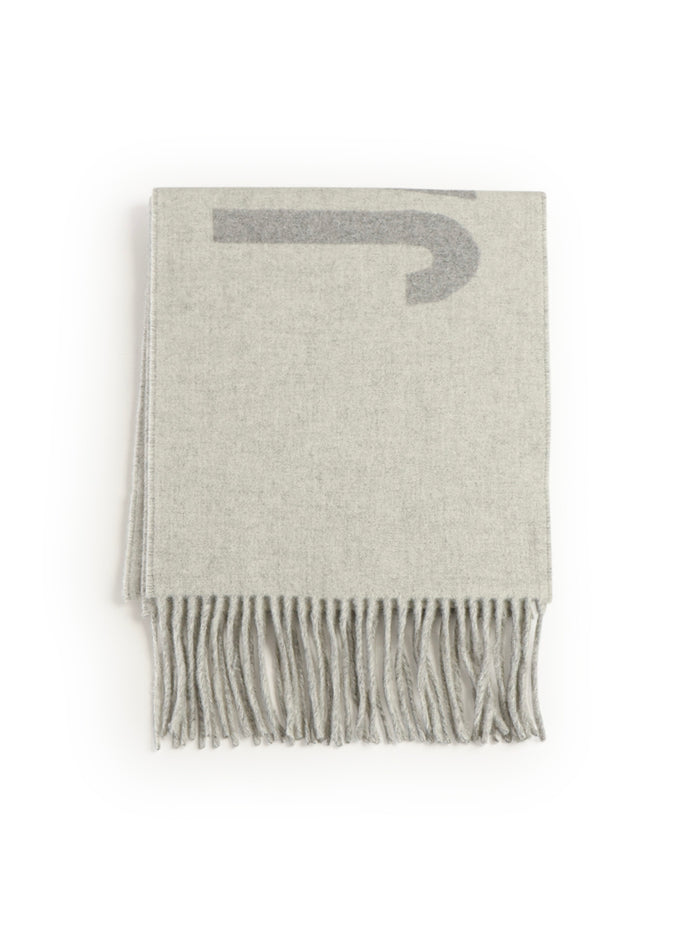 Jacquemus Scarfs Grey Wool