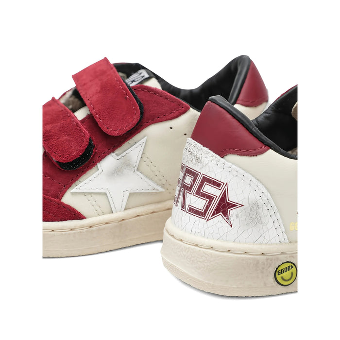 Shoe Golden Goose Neutrals/red Calf Leather: 50