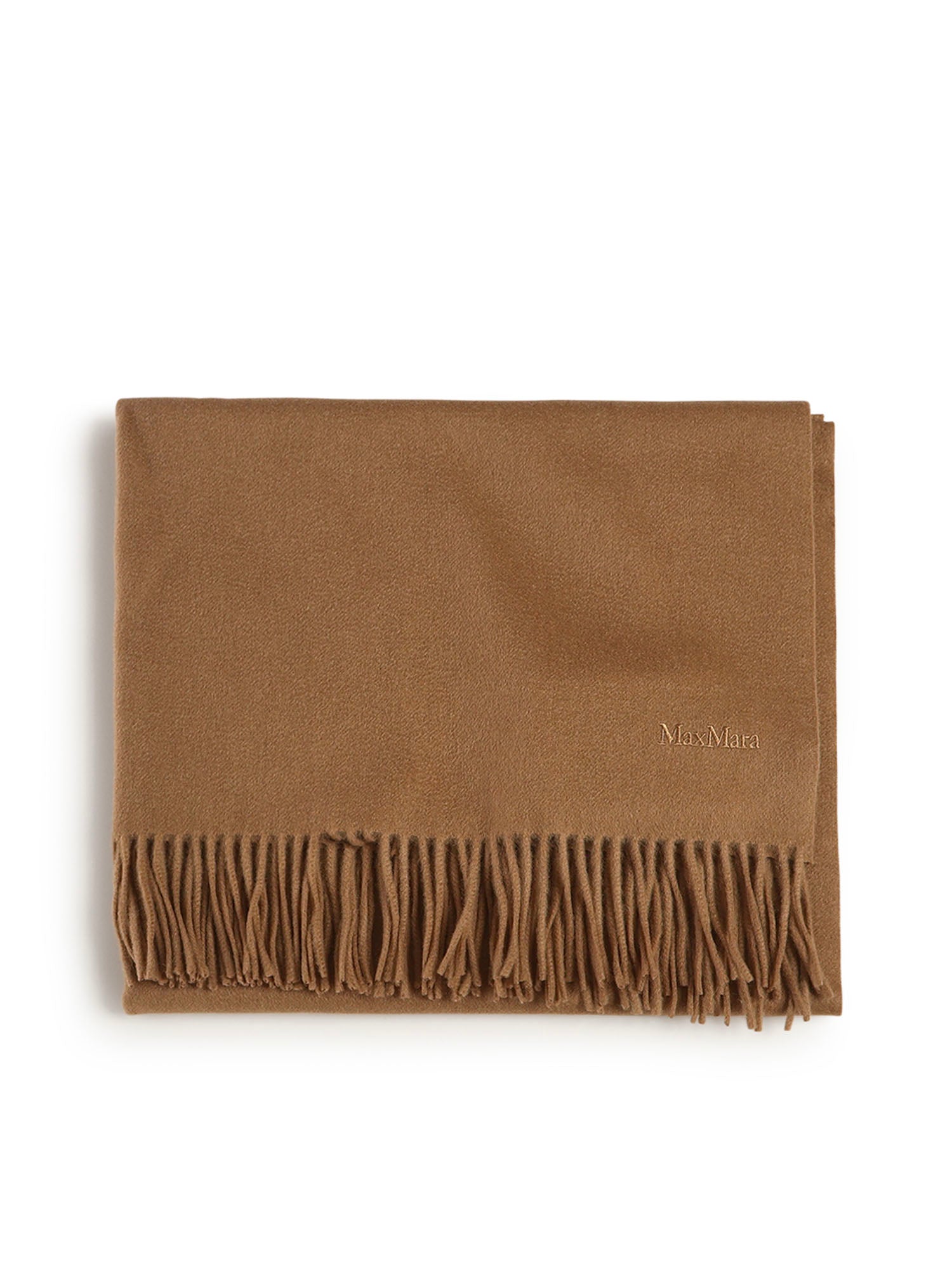 Max Mara Scarfs Beige Cashmere