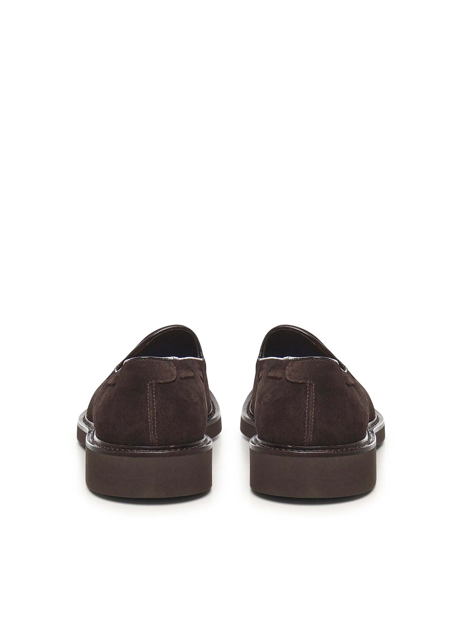 Doucals Flat shoes Dark Brown Calfskin