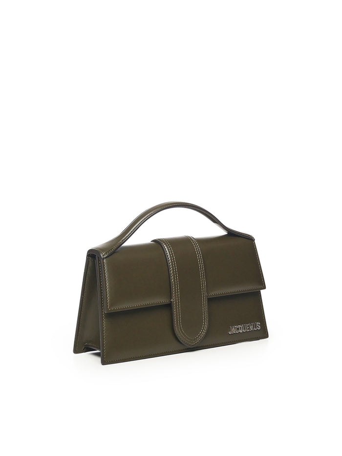 Jacquemus Bags Dark Khaki Cowskin