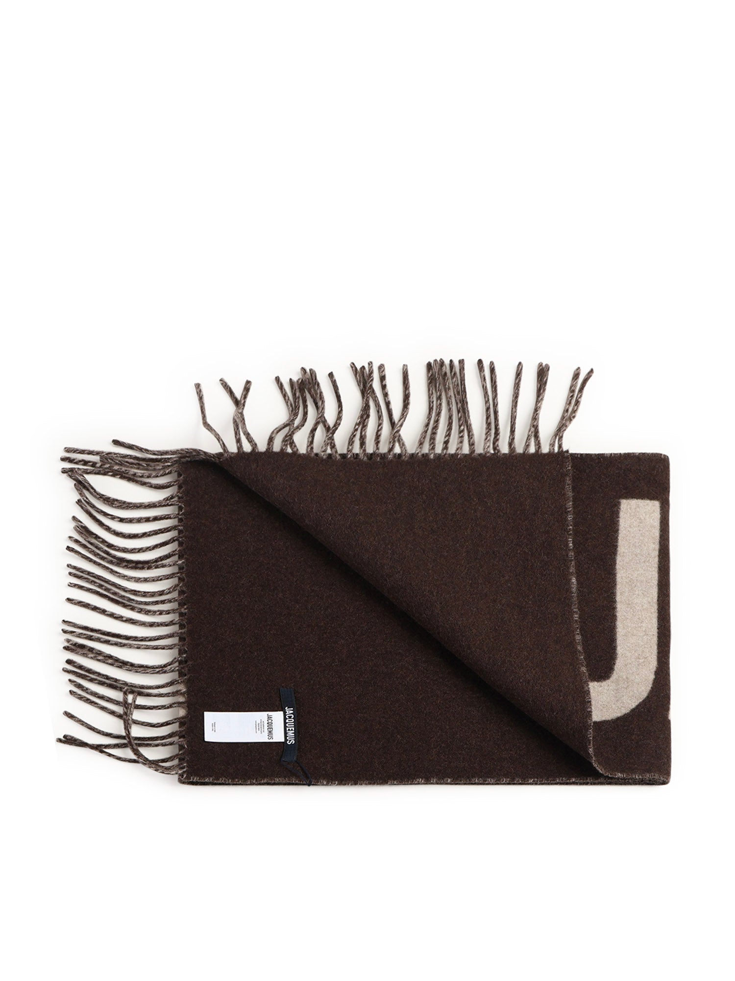 Jacquemus Scarfs Brown Wool