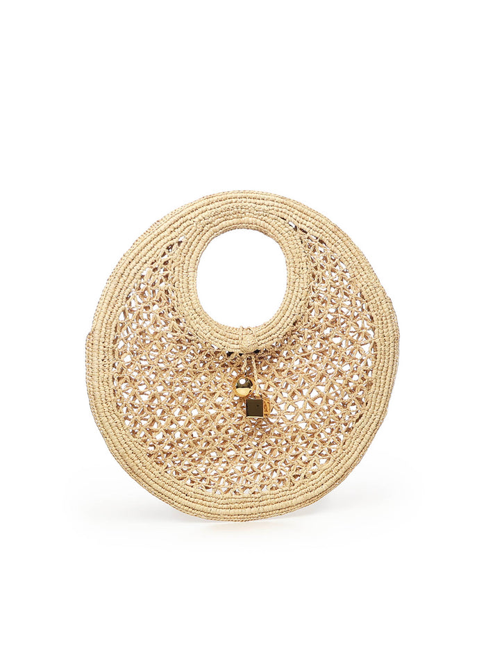 Jacquemus Bags Beige Raffia
