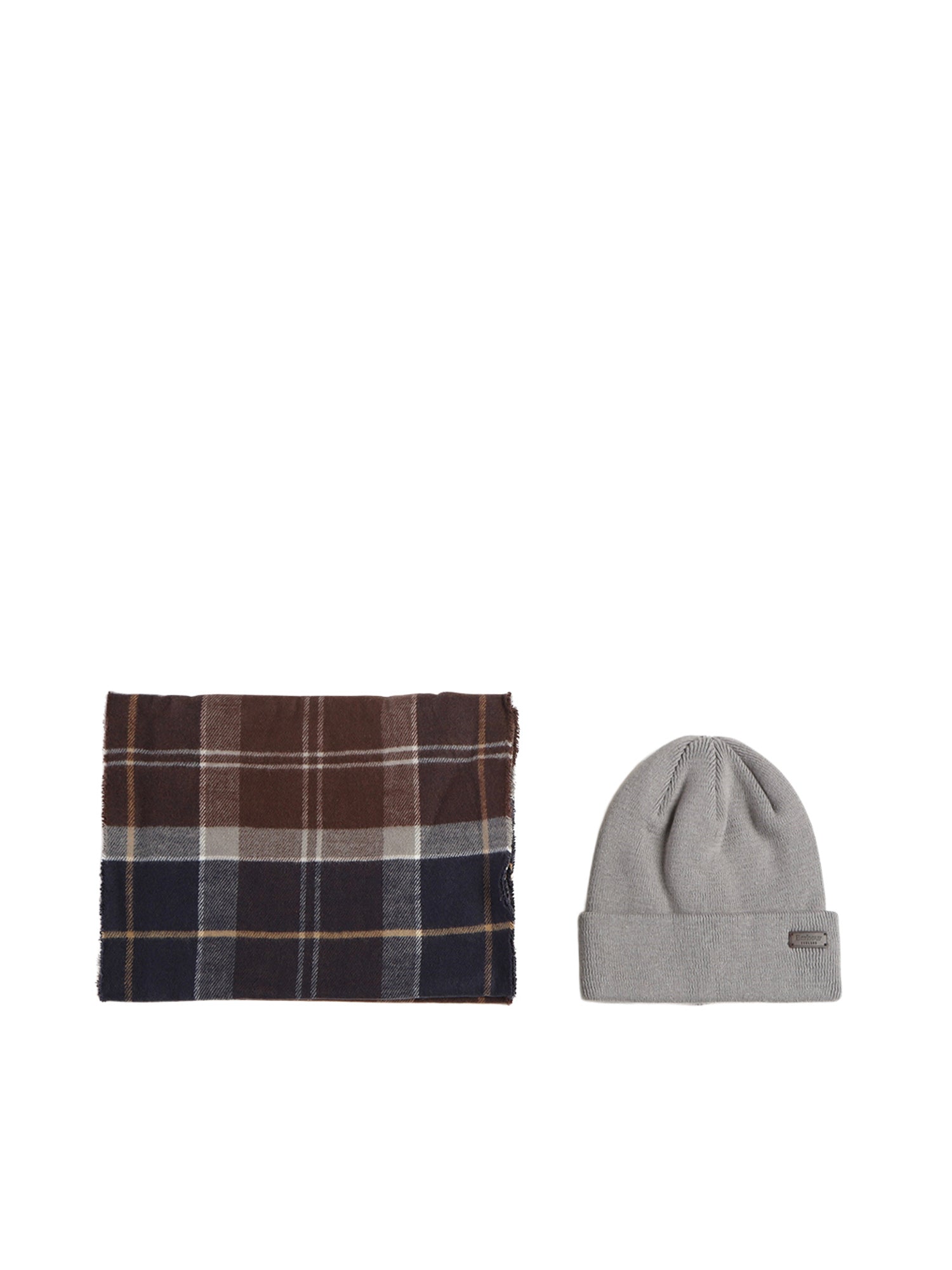 Barbour Scarfs Midnight Oak Acrylic