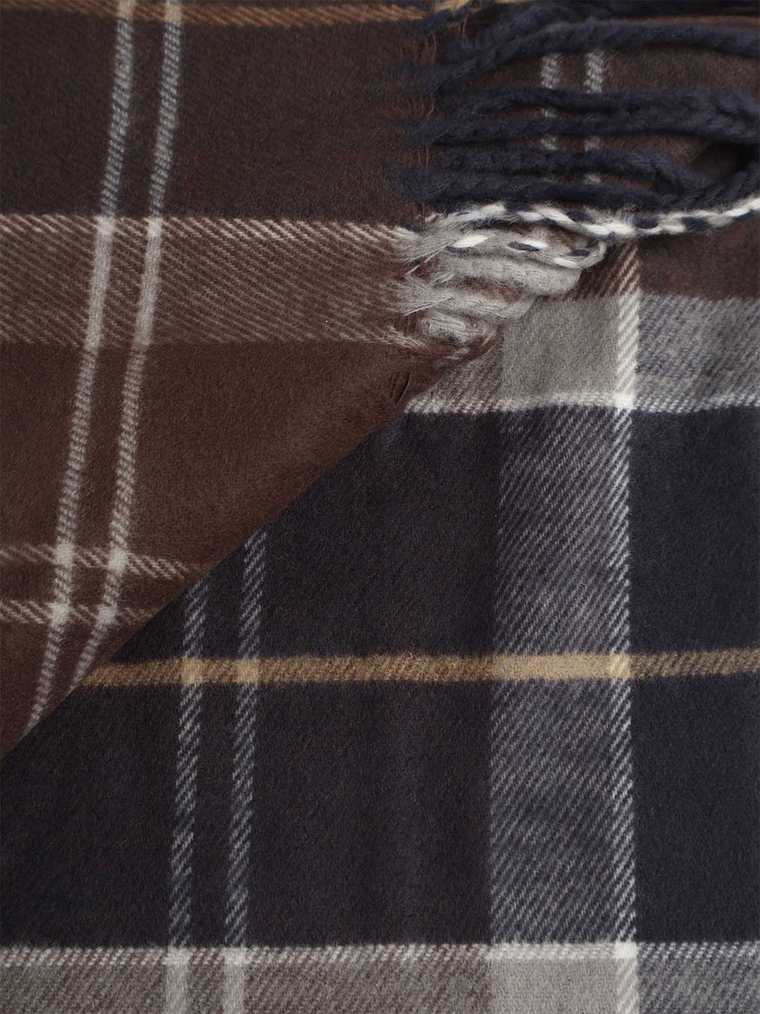 Barbour Scarfs Midnight Oak Acrylic