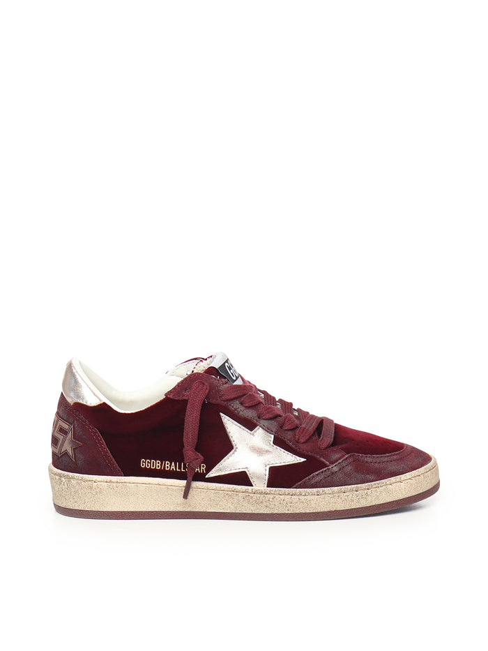 Golden Goose Sneakers Bordeaux Viscose