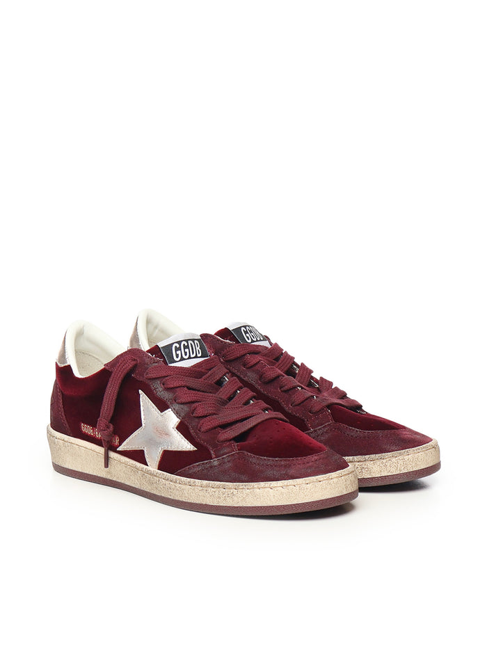 Golden Goose Sneakers Bordeaux Viscose