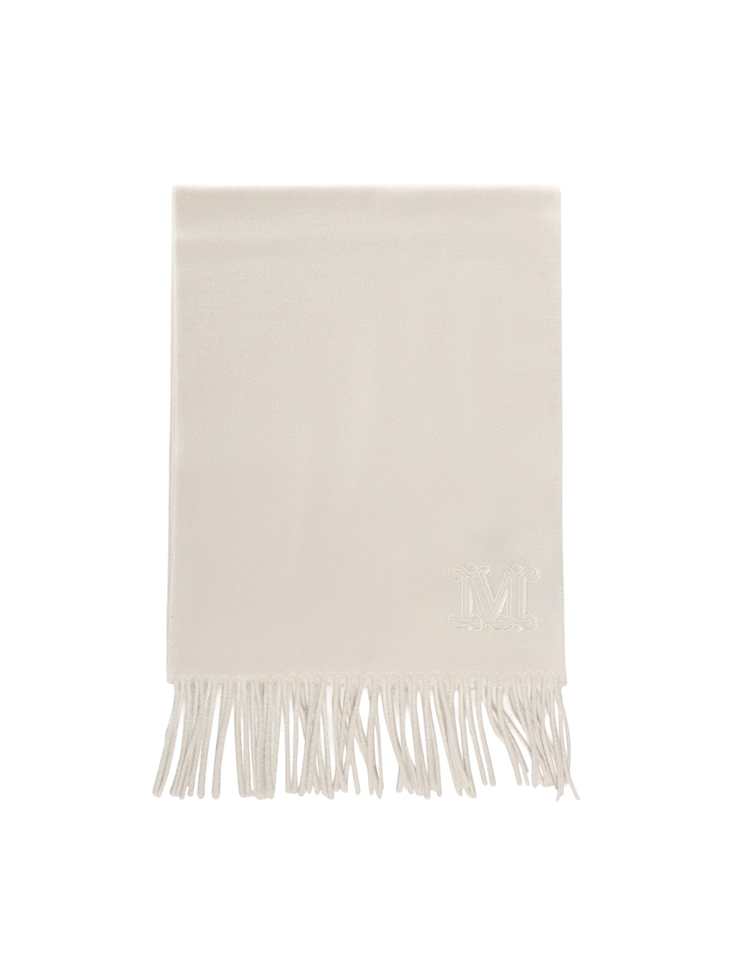Max Mara Scarfs Optical White Cashmere