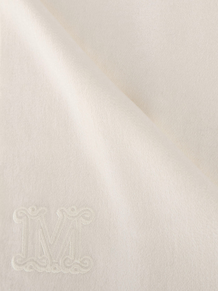 Max Mara Scarfs Optical White Cashmere