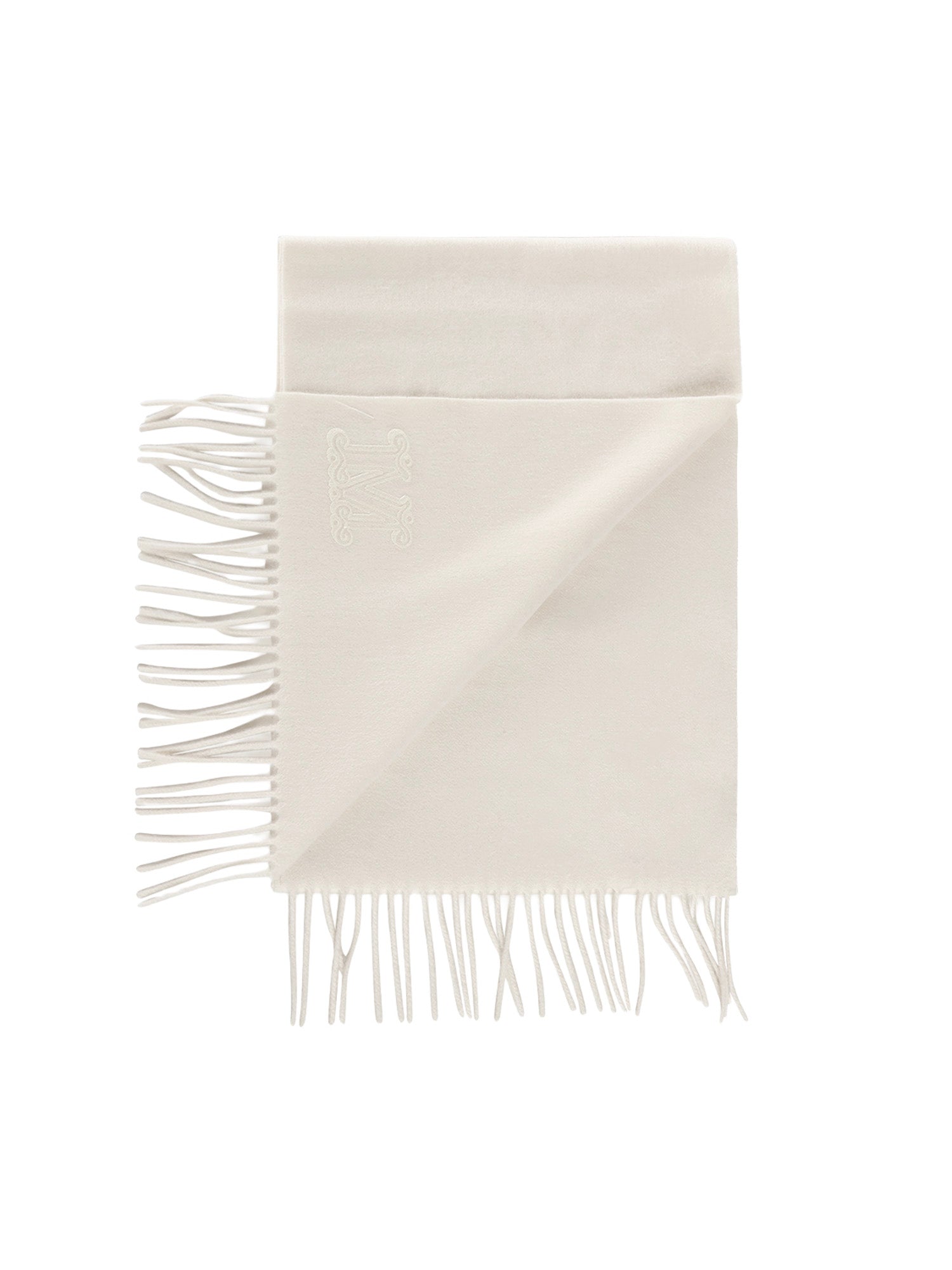 Max Mara Scarfs Optical White Cashmere