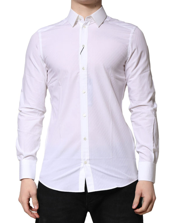Dolce & Gabbana 100% Cotton shirt in white