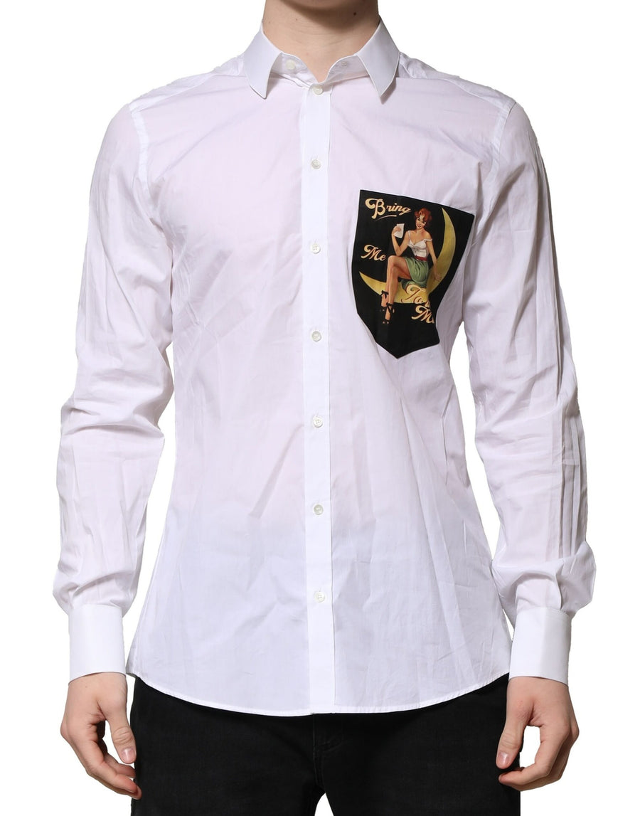 Dolce & Gabbana 100% Cotton shirt in white