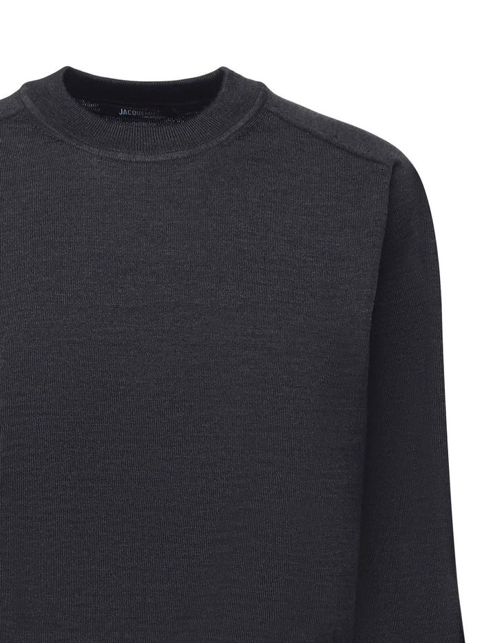 Jacquemus Sweaters Grey Merino Wool