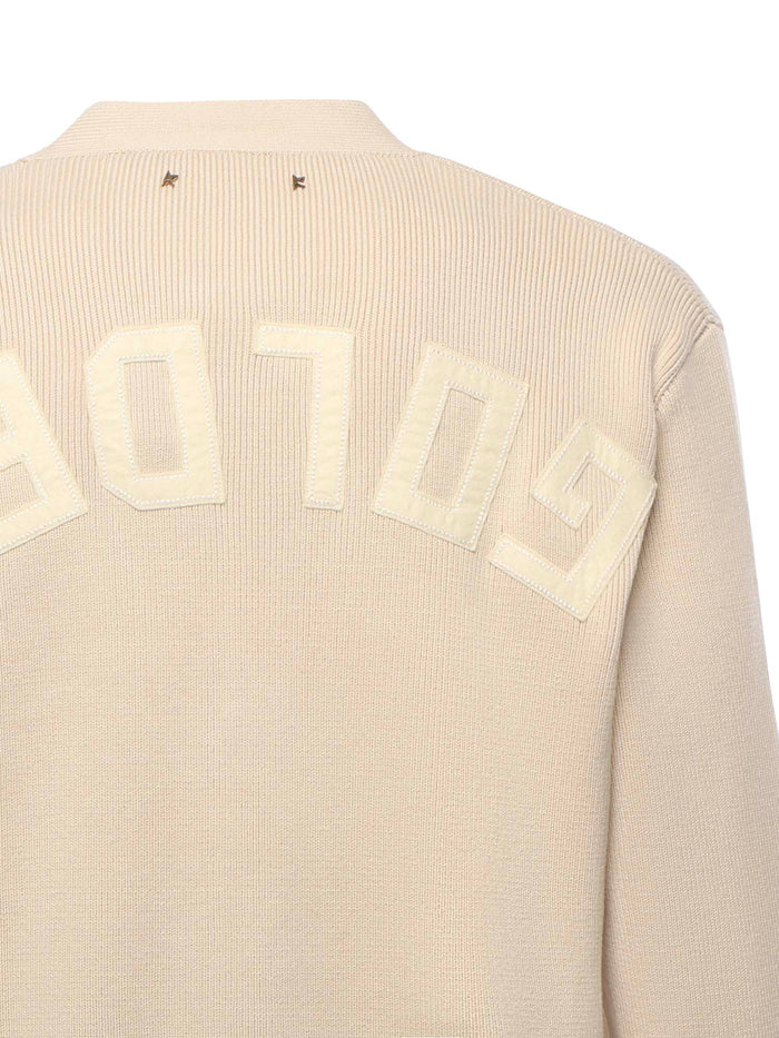 Golden Goose Sweaters Beige cotton