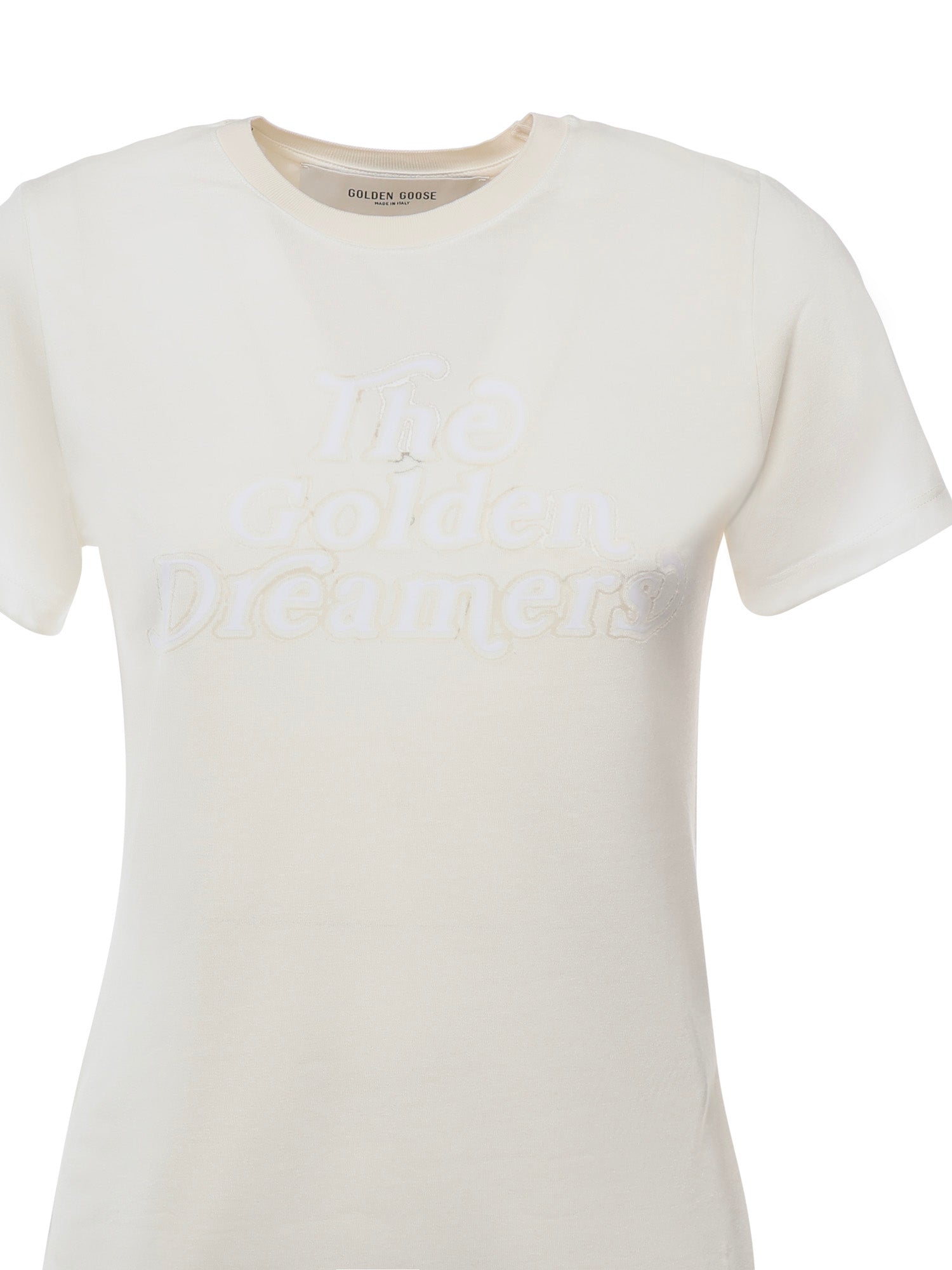 Golden Goose T-shirts and Polos White Viscose