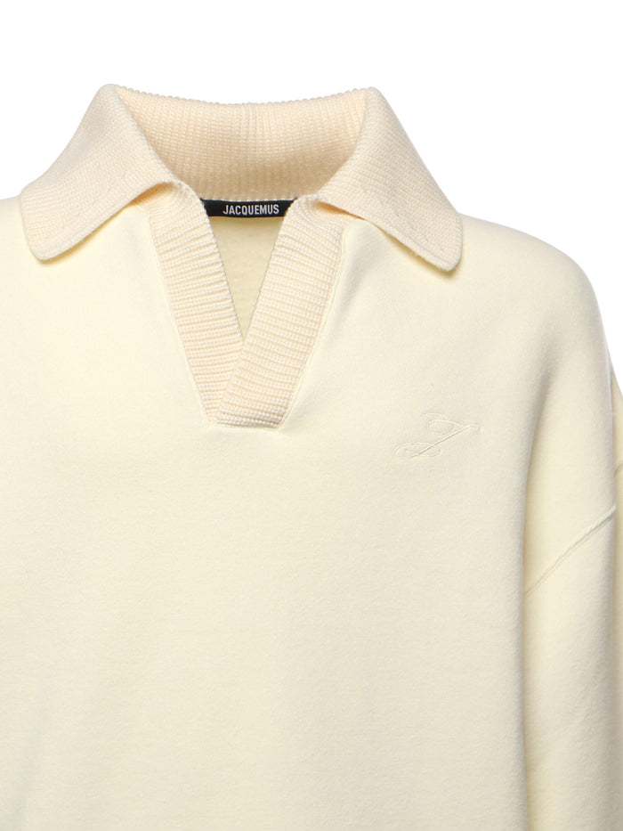 Jacquemus T-Shirts And Polos Beige Cotton Elastane