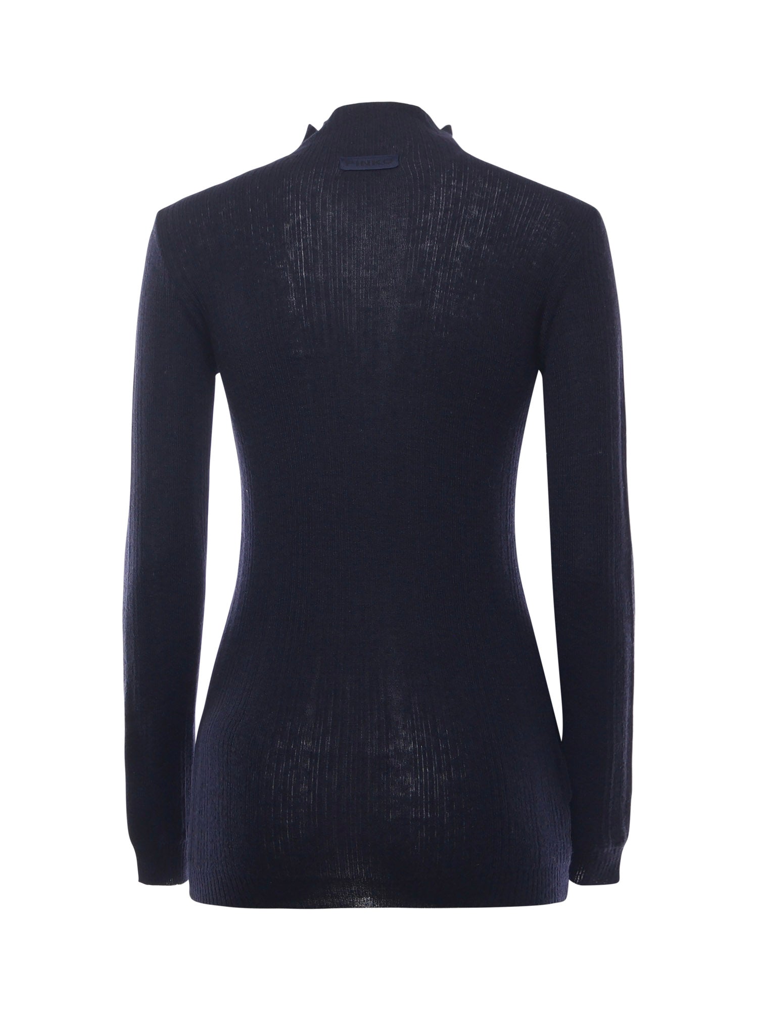 Pinko Sweaters Blue Nylon