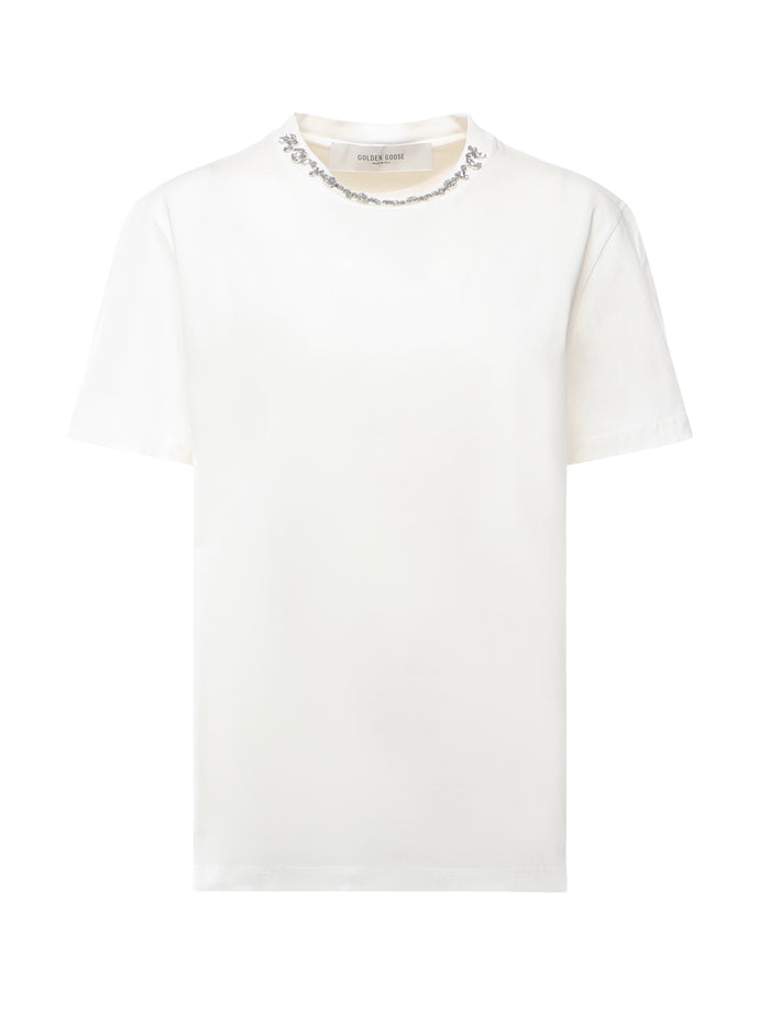 Golden Goose T-Shirts And Polos White Cotton