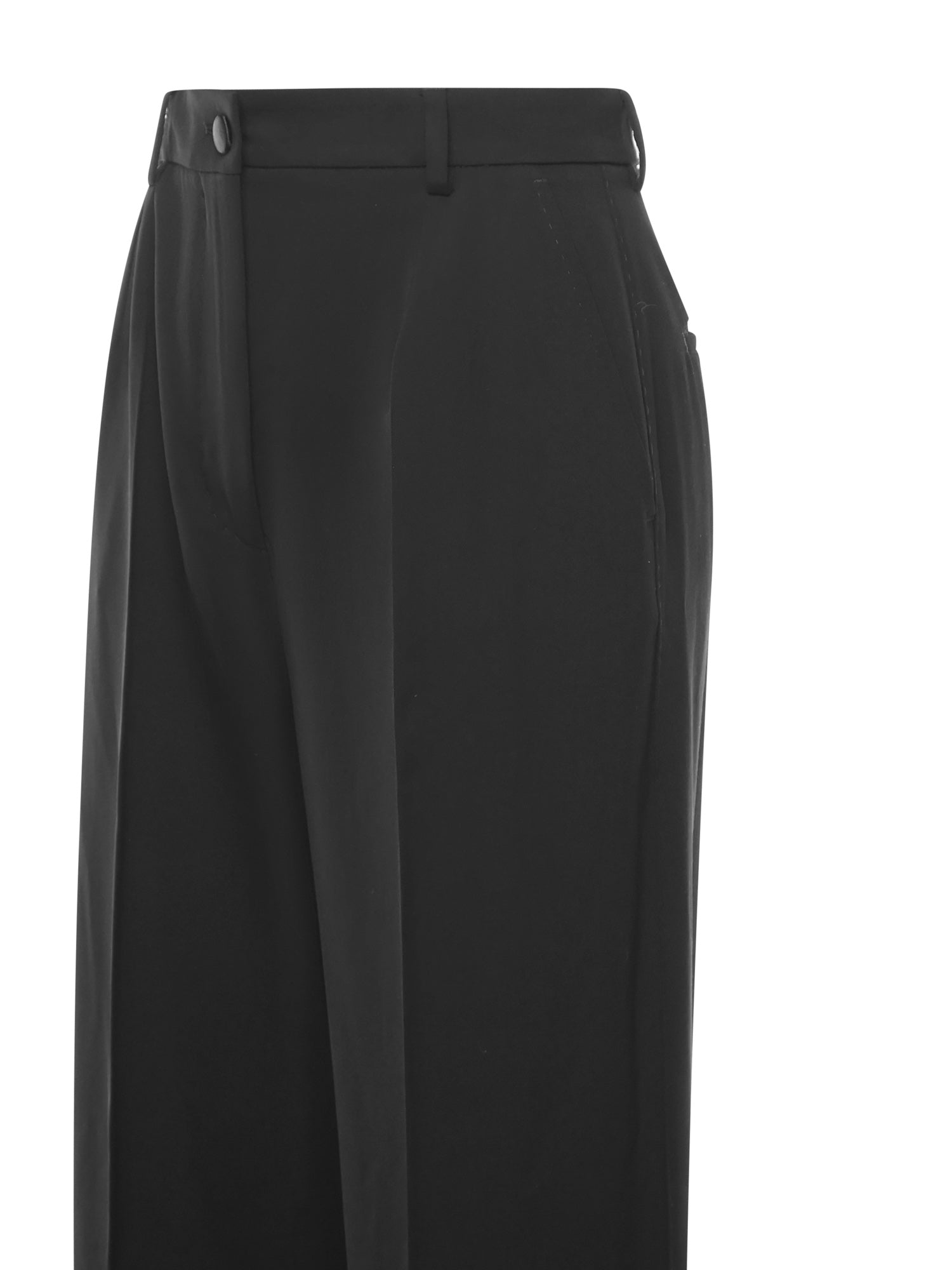 Dolce & Gabbana RTW Black Virgin Wool