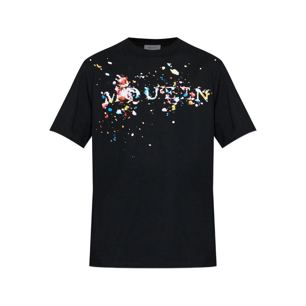 T-Shirt Alexander Mcqueen Black Cotton: 100. T-shirts