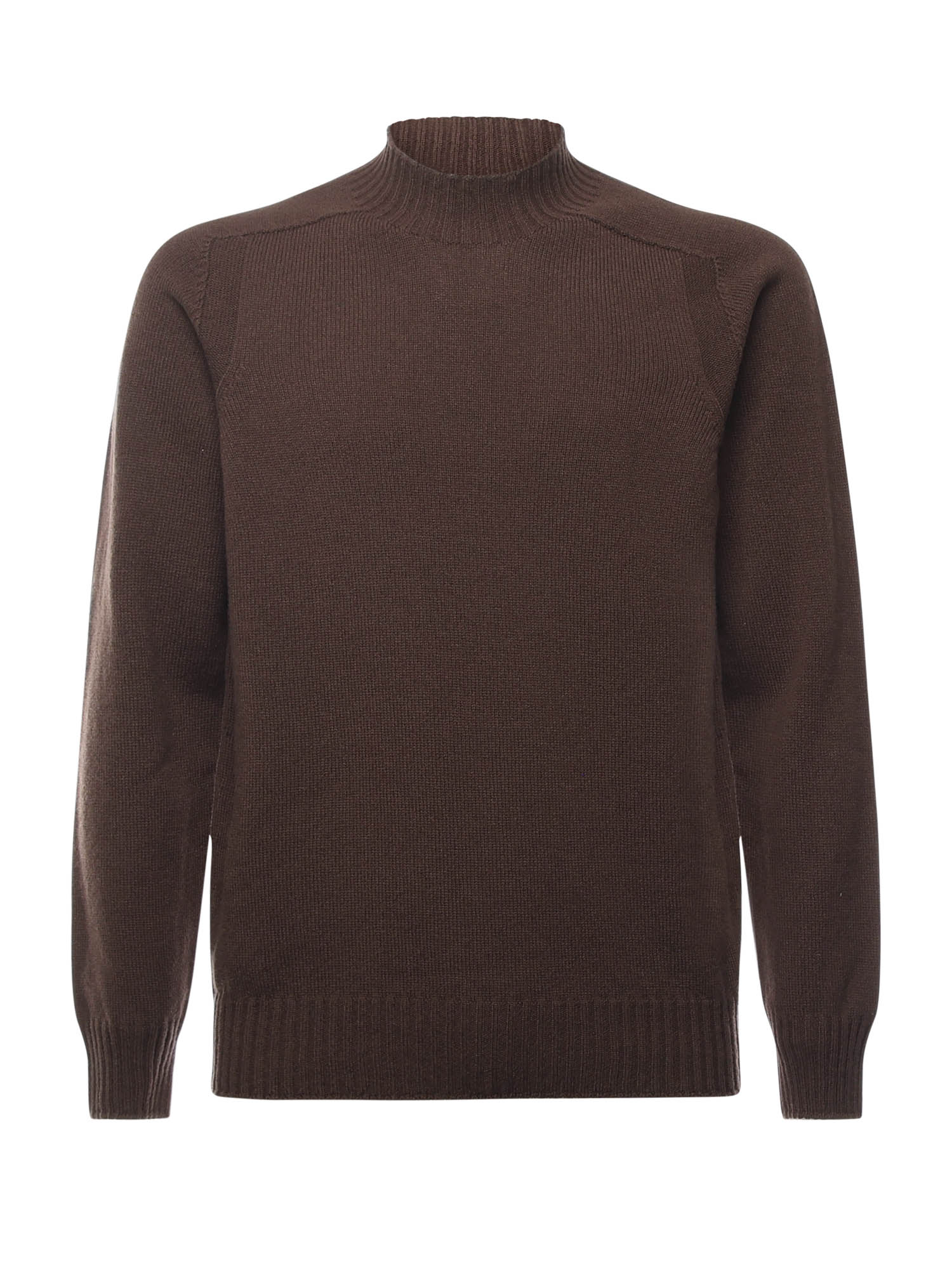 GALIANO Sweaters Brown Virgin Wool