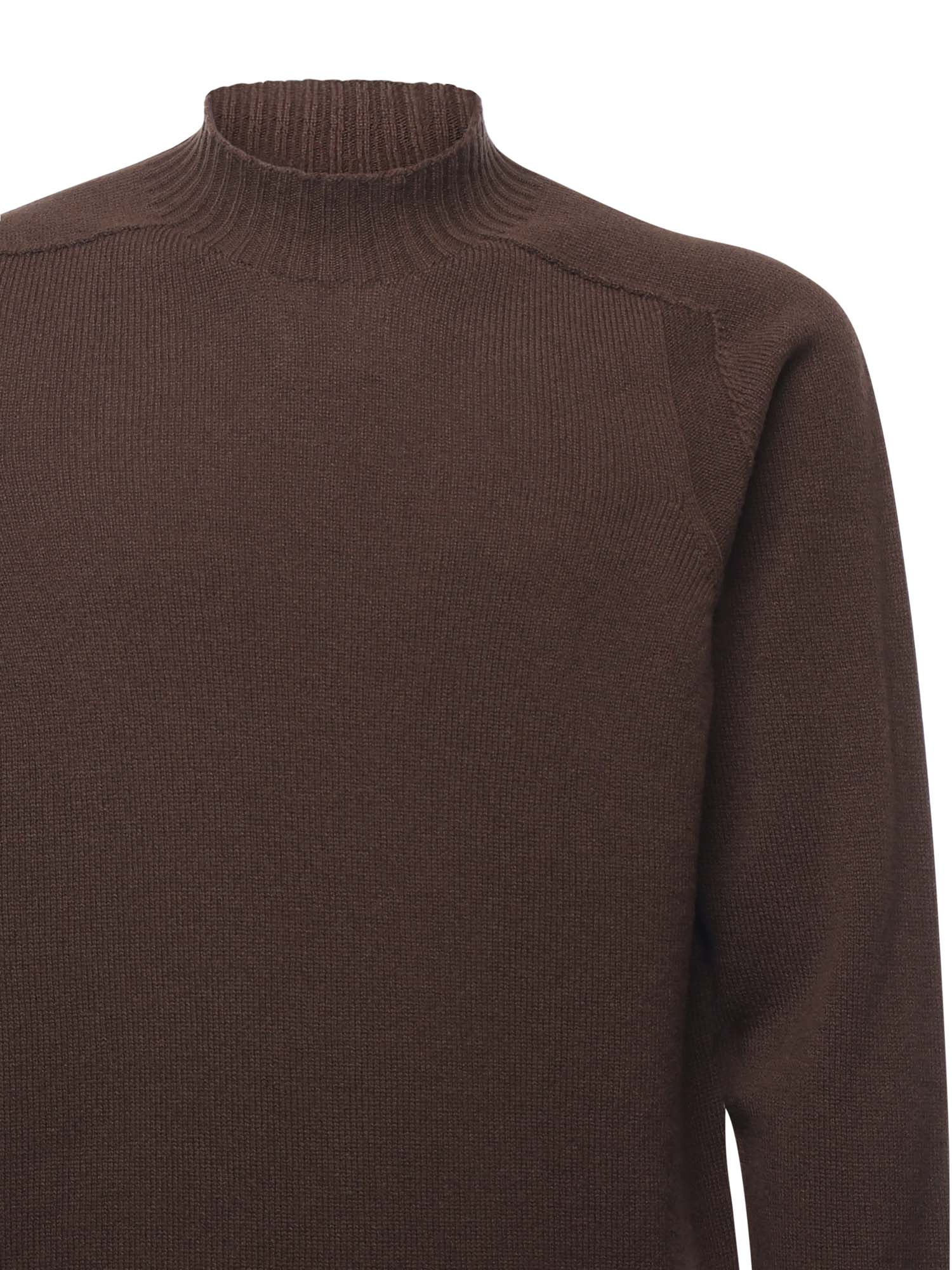 GALIANO Sweaters Brown Virgin Wool