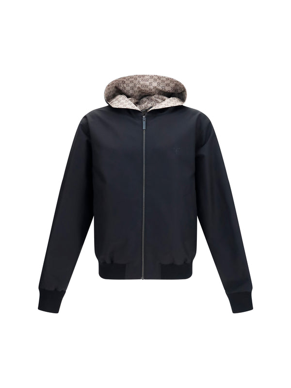 Gucci 100% Polyester jacket in black