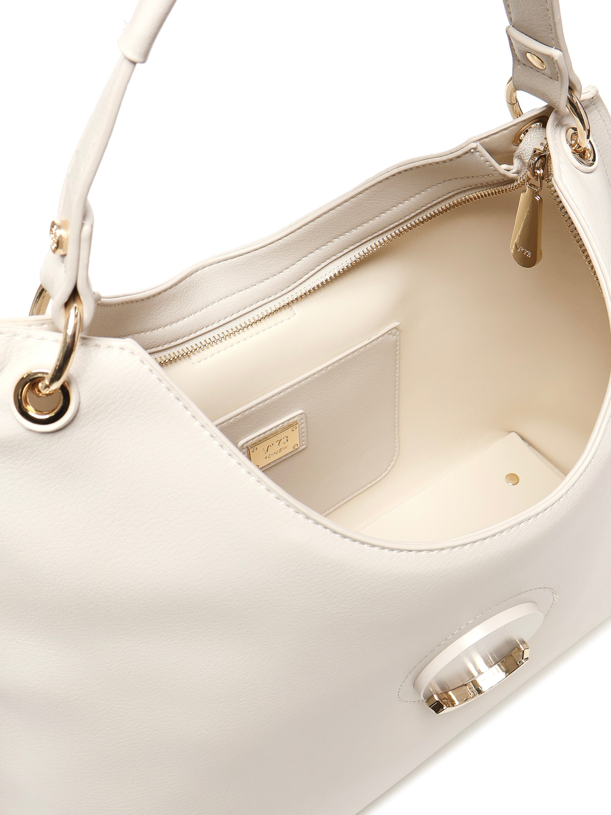 V° 73 Bags Beige Polyurethane