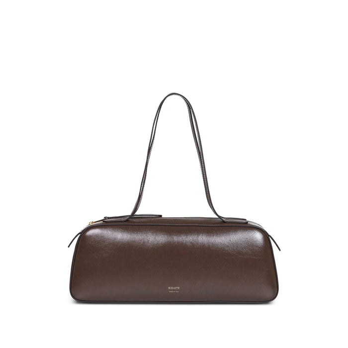 Bag Khaite Brown Calf Leather: 100
