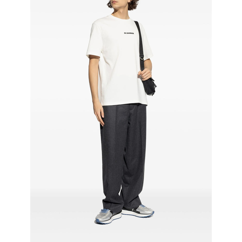 T-Shirt Jil Sander White Cotton: T-shirts