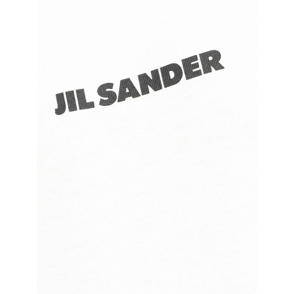 T-Shirt Jil Sander White Cotton: T-shirts