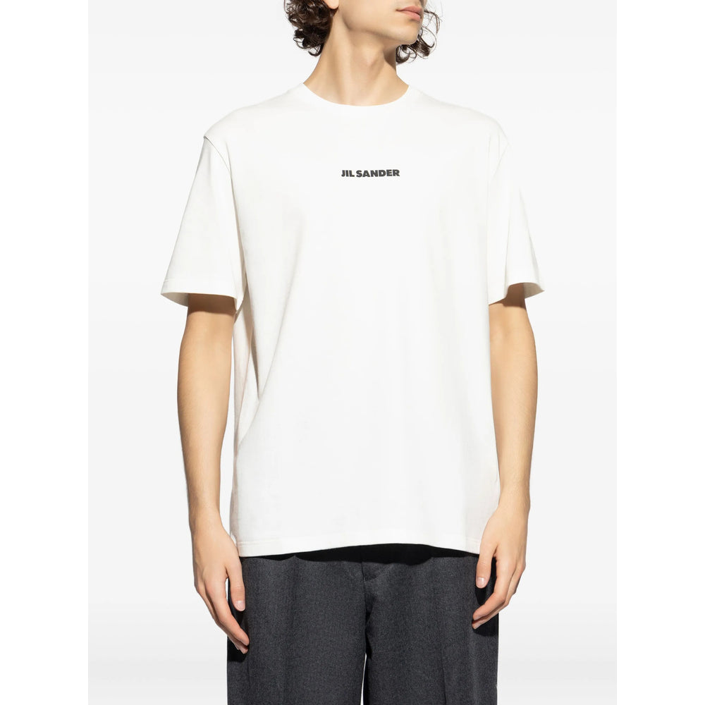 T-Shirt Jil Sander White Cotton: T-shirts