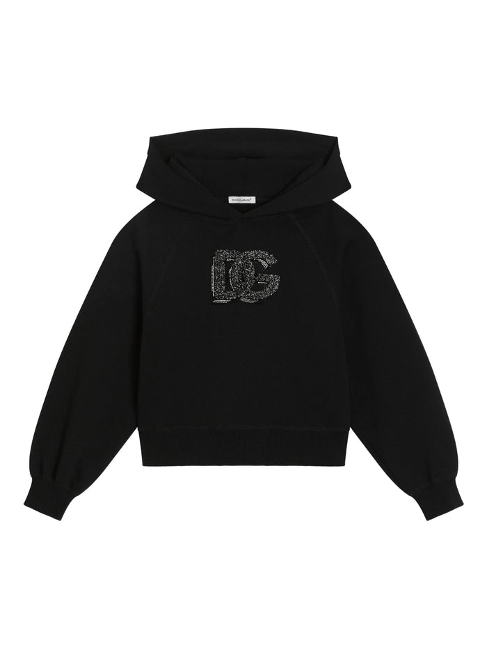 Felpa Con Cappuccio Black