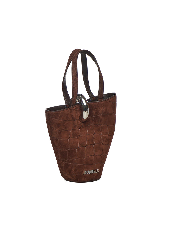 Jacquemus Bags Dark Brown Calfskin
