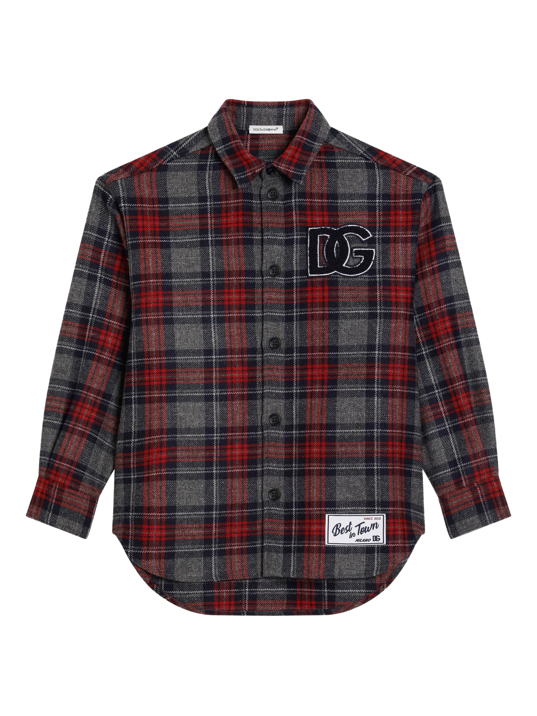 Camicia Manic. Lunga Multicolour