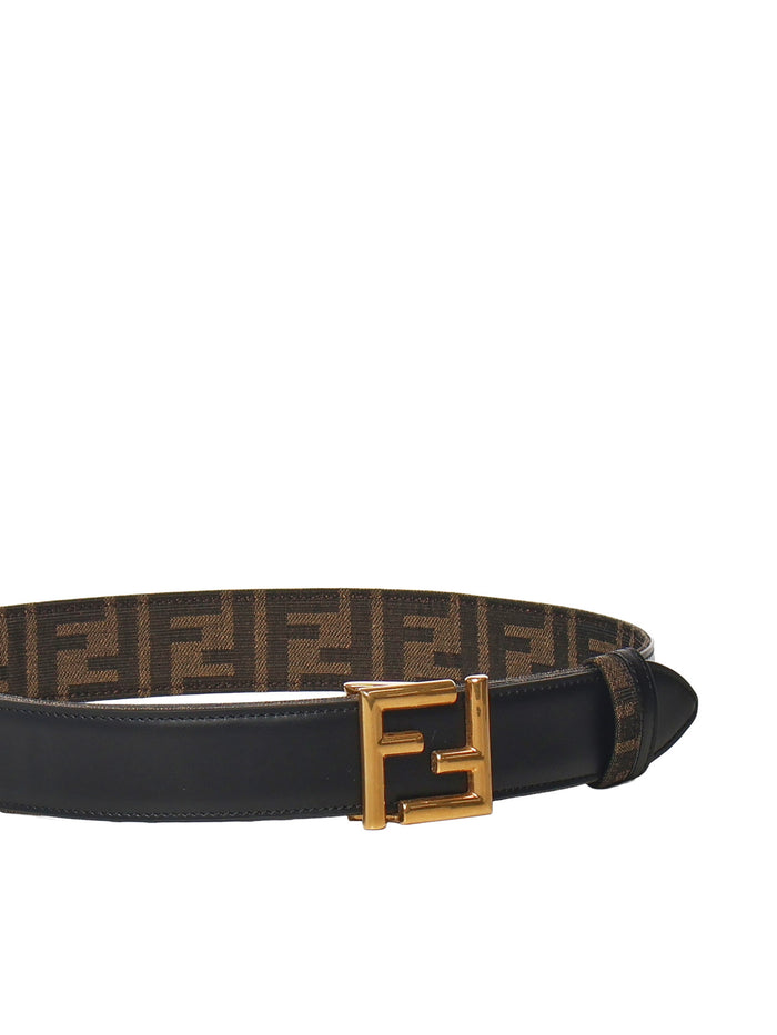 Fendi Belts Black Calfskin
