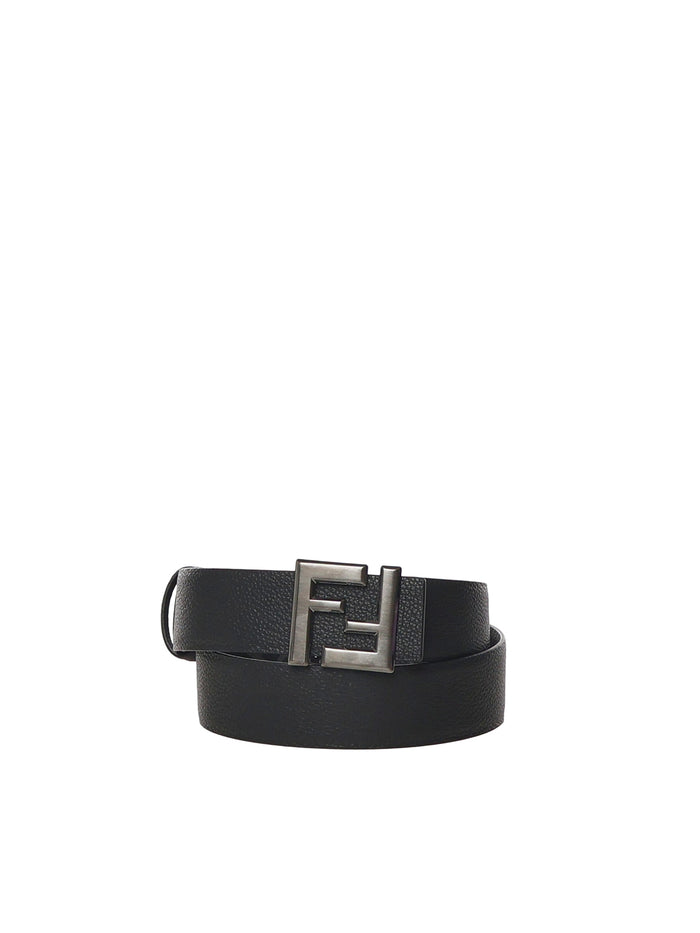 Fendi Belts Black Calfskin