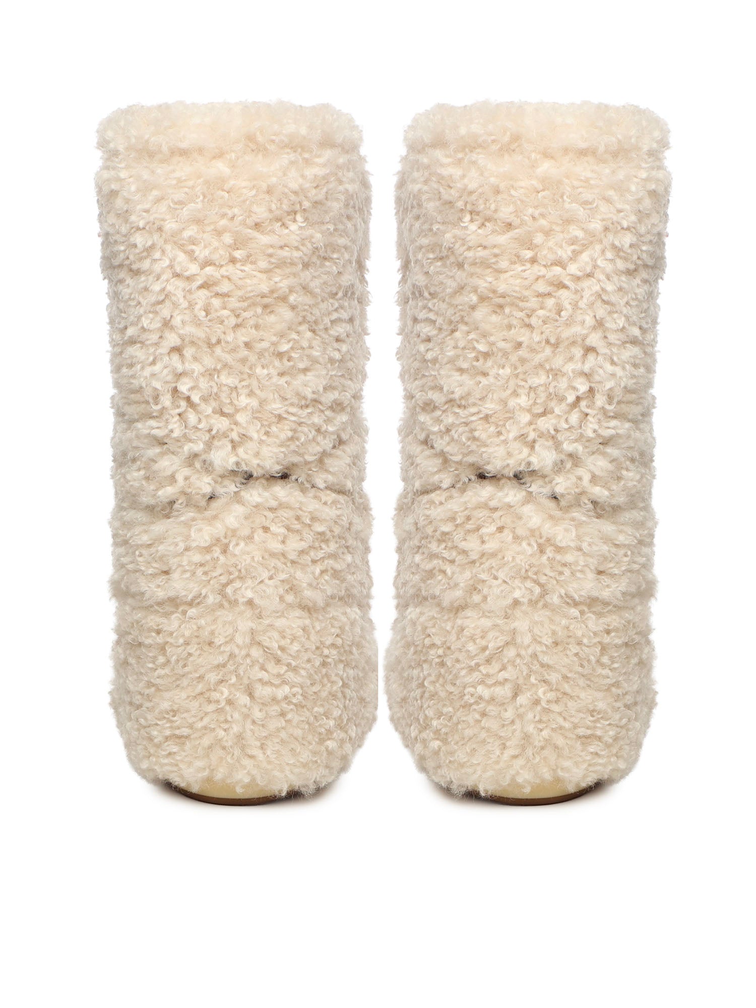Moon Boot Beige Polyester