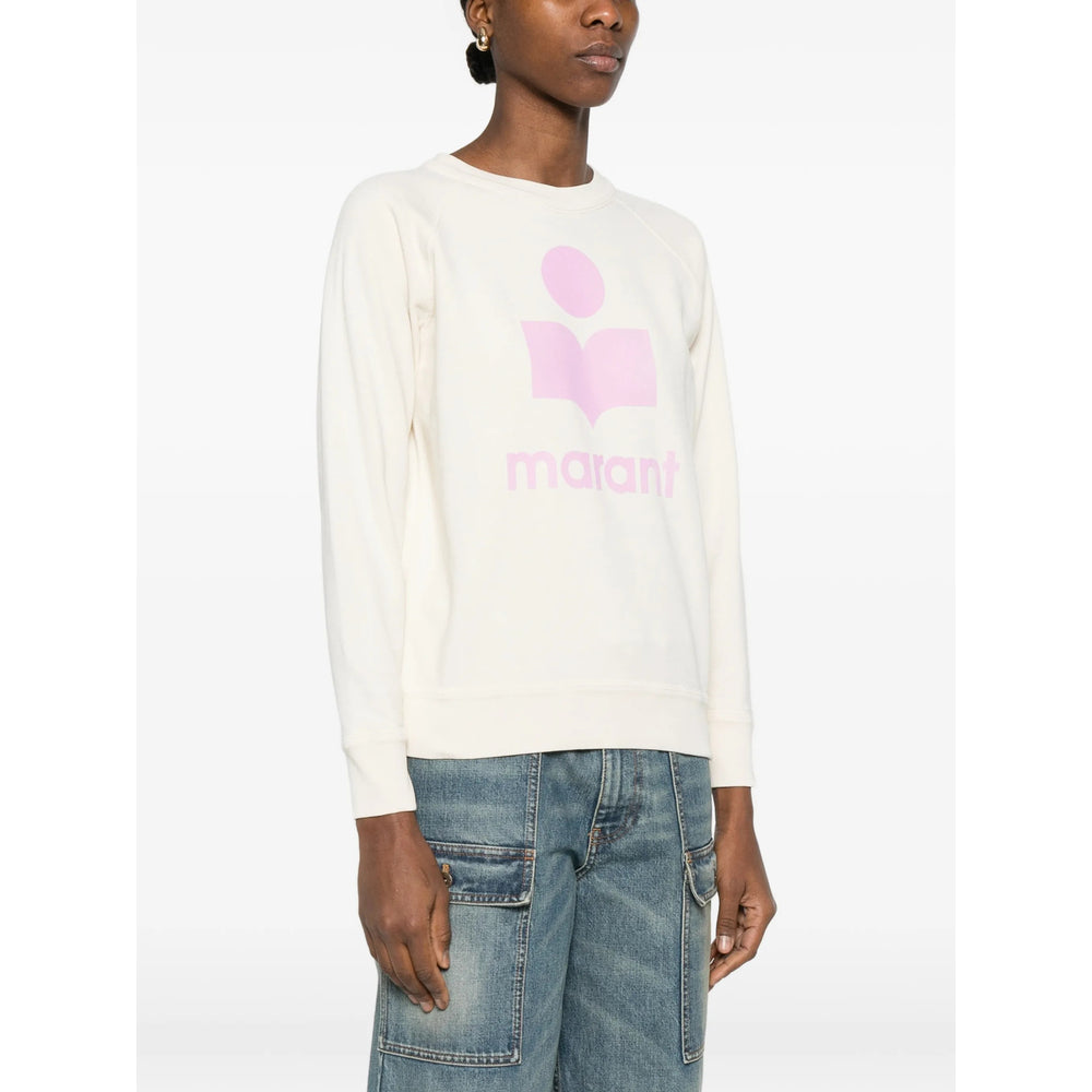 Sweatshirt Marant Étoile Neutrals/pink Organic Cotton: 88. Sweatshirts