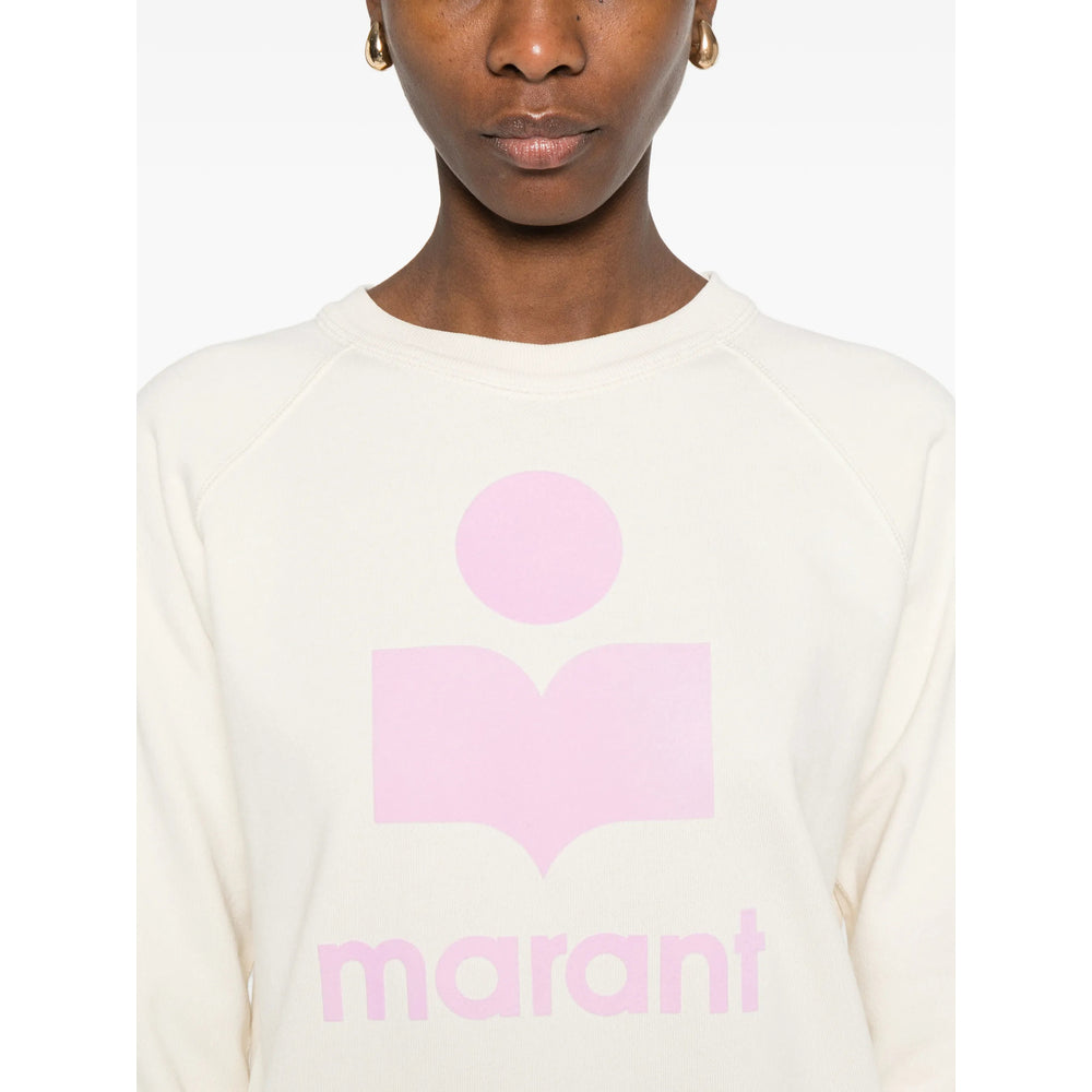 Sweatshirt Marant Étoile Neutrals/pink Organic Cotton: 88. Sweatshirts