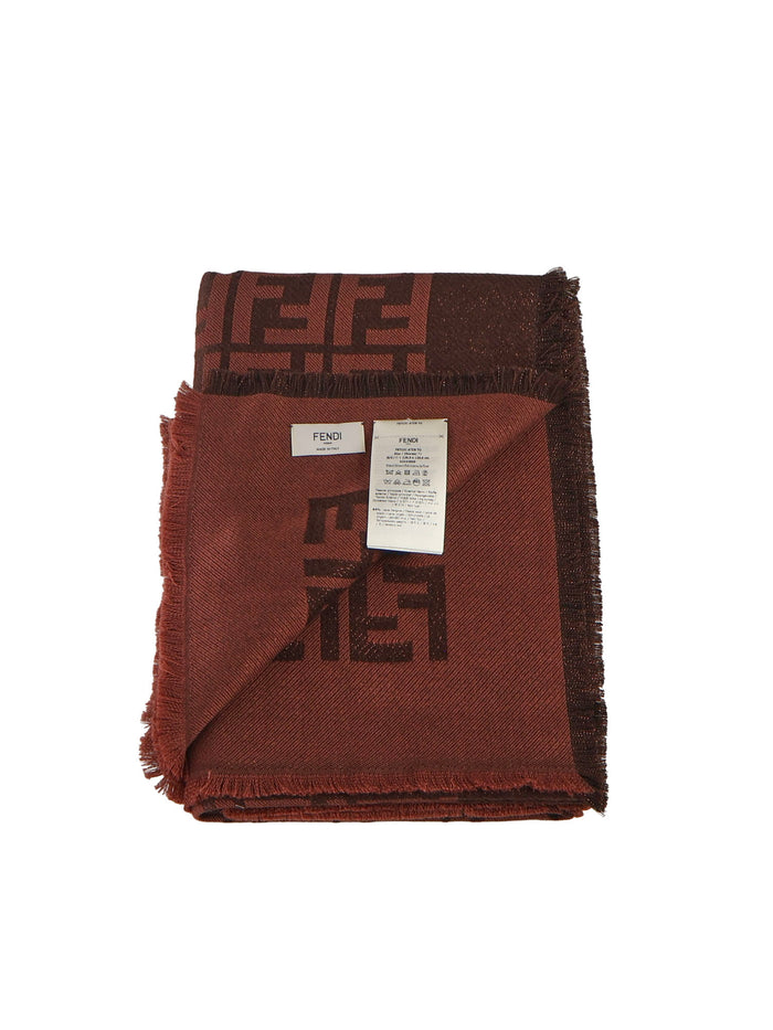 Fendi Scarfs Praline Fleecewool