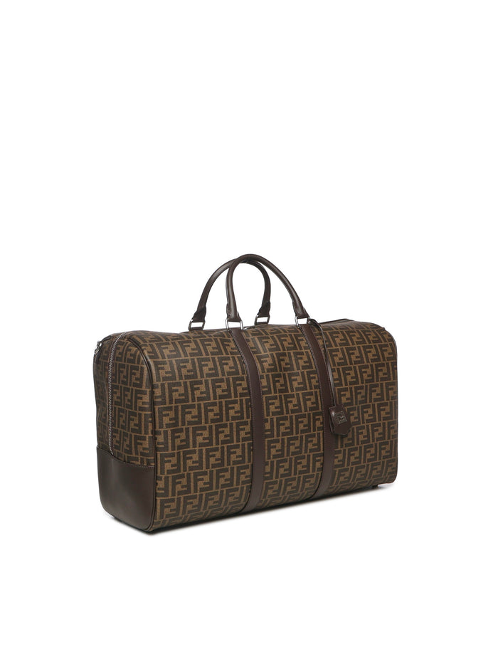 Fendi Suitcases Brown Polyurethane