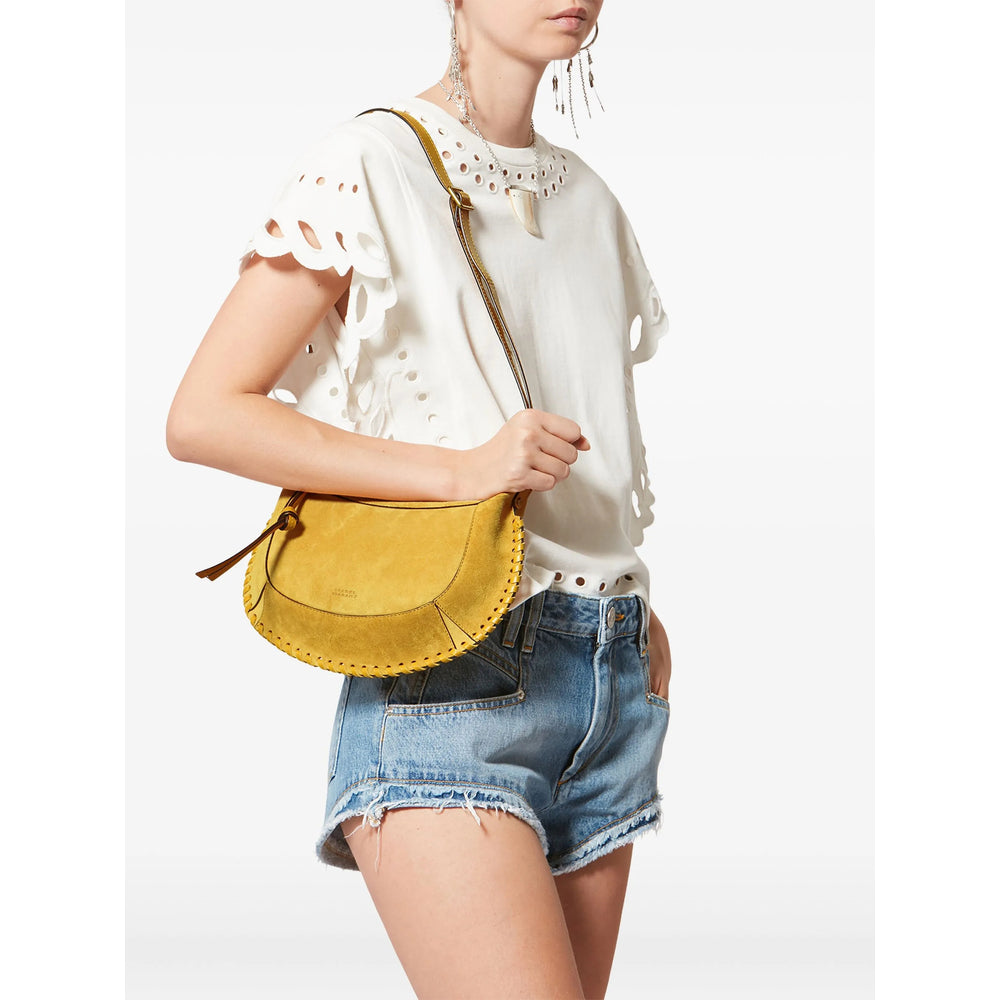 Bag Isabel Marant Yellow Calf Suede