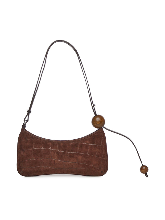 Jacquemus Bags Dark Brown Calfskin