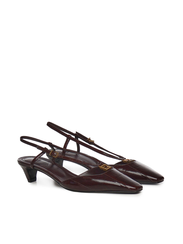 Fendi With Heel Brown Missinoide