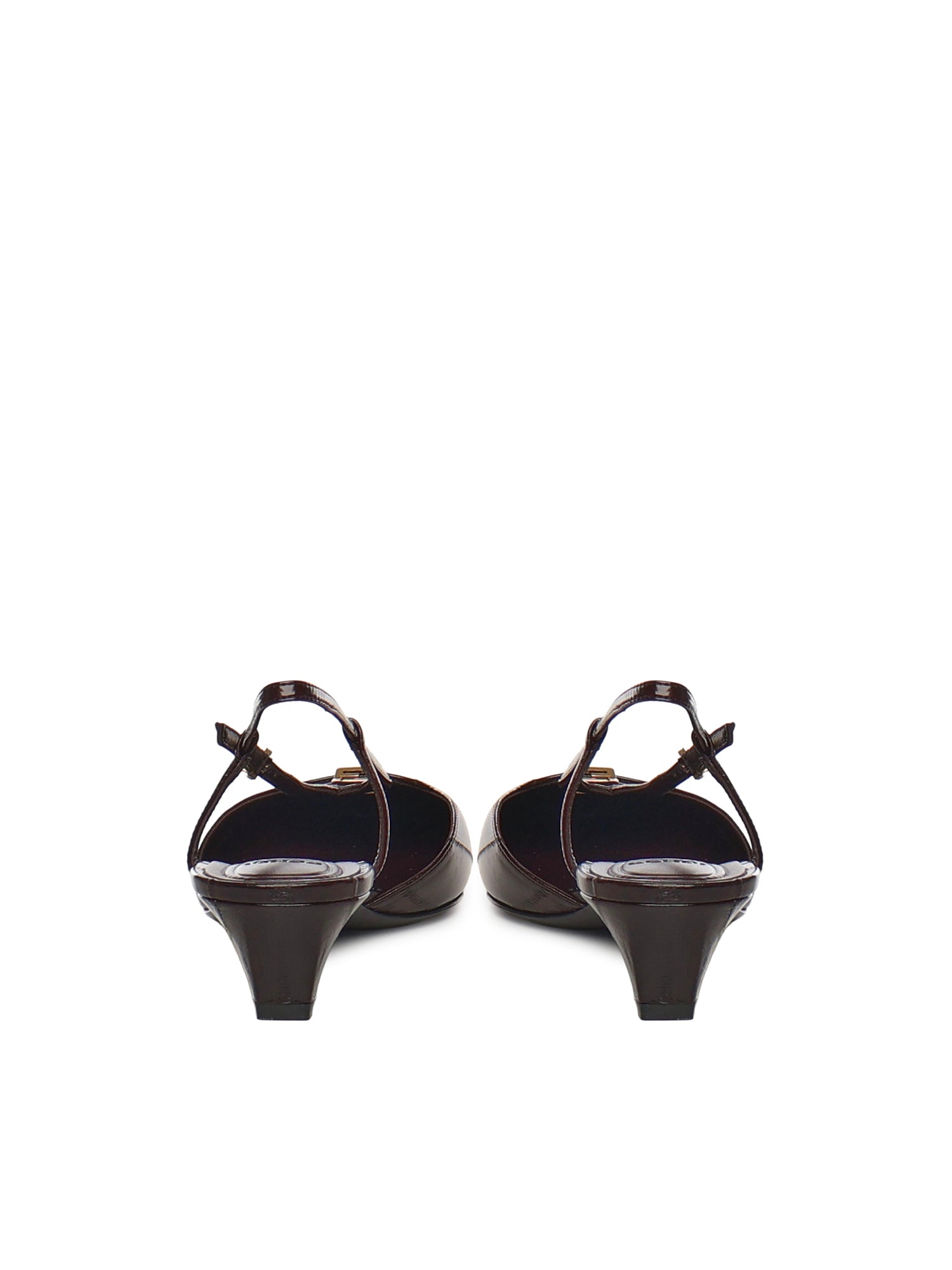 Fendi With Heel Brown Missinoide